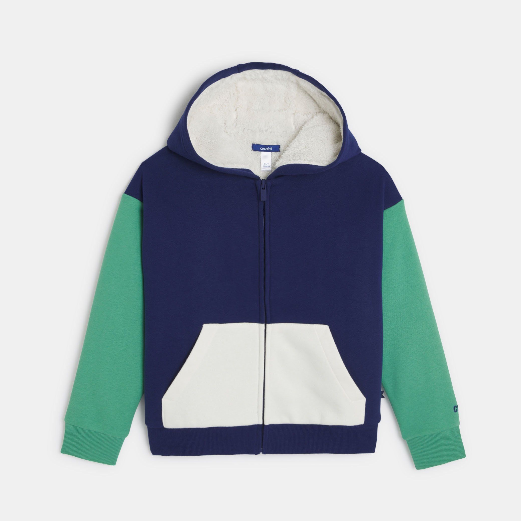 Áo hoodie phối màu cho bé trai